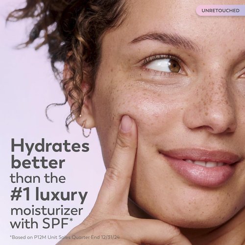 Olay Super Cream - Fragrance-Free Lightweight Face Moisturizer with SPF 30 | 5-in-1 Hydration & Brightening, 1.7 oz