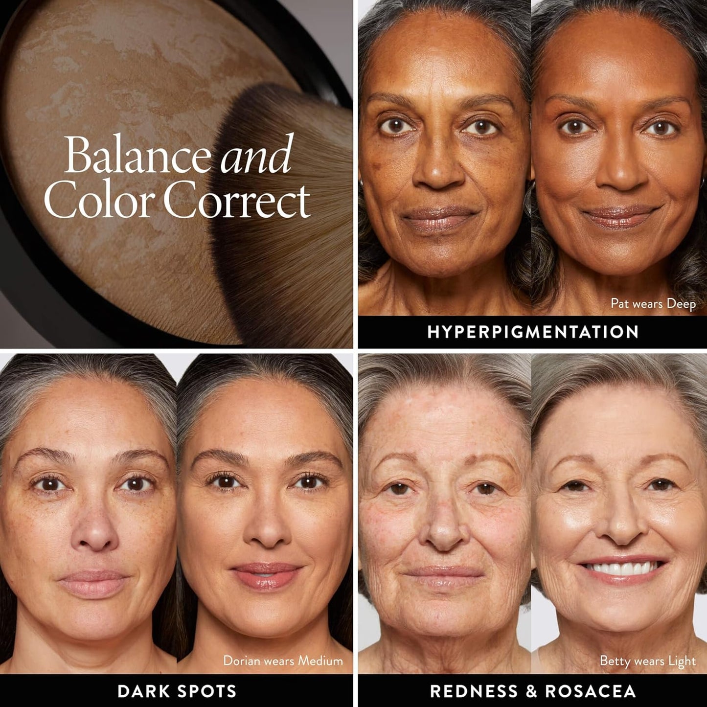Laura Geller New York Baked Balance-N-Brighten Foundation - Flawless Finish with Kabuki Brush | Fair Shade