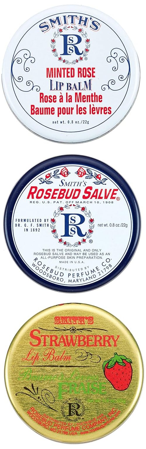Rosebud | Three Lavish Layers Lip Balm - Moisturizing Formula | 0.8 Ounce