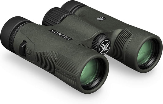 Vortex Optics Diamondback HD 8x28 Binoculars - HD Optical System, Non-slip Grip, Waterproof, Fogproof, Shockproof, Included Carry Case - Unlimited, Unconditional Warranty