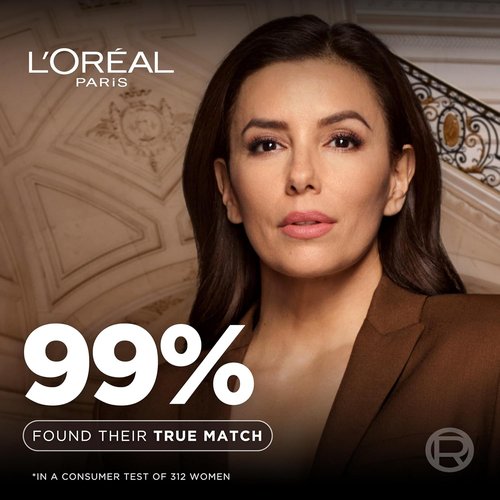 L'Oreal Paris True Match Foundation - Super-Blendable Liquid Makeup, Medium Coverage, C0.5 Light, 1 Fl Oz
