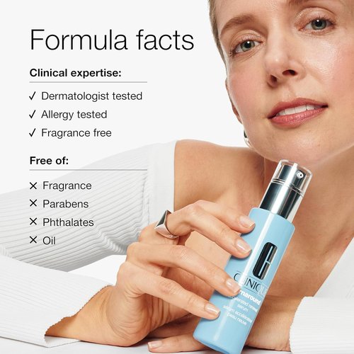 Clinique Turnaround Accelerated Renewal Face Serum - Exfoliating & Smoothing for All Skin Types | 1 Fl Oz
