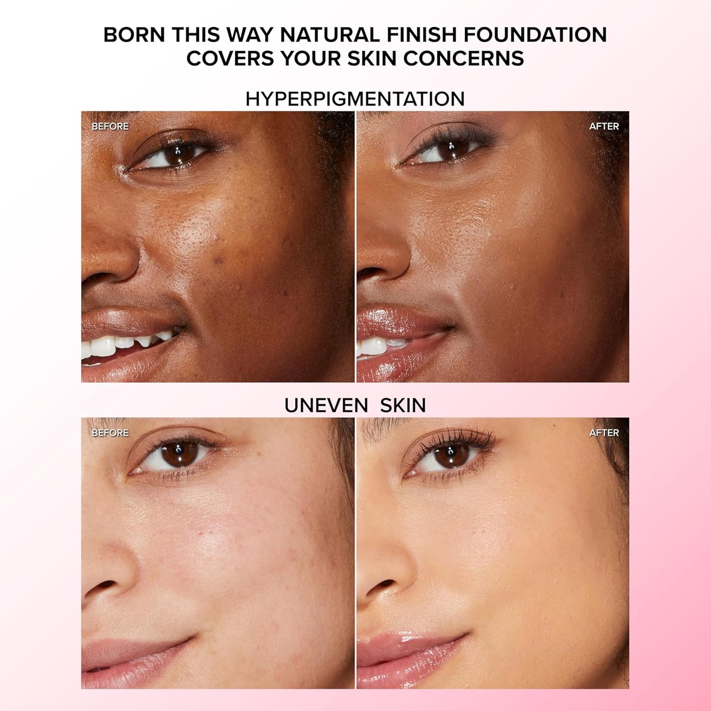 Too Faced Born This Way Liquid Foundation - Natural Finish, Medium-To-Full Coverage, Hydrating & Oil-Free