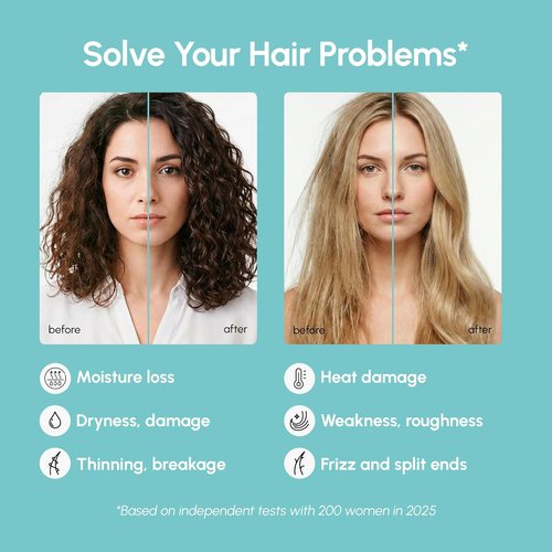 MAREE Deep Conditioning Leave-In Hair Mask - Keratin Treatment with Biotin & Natural Oils for Damaged Hair
