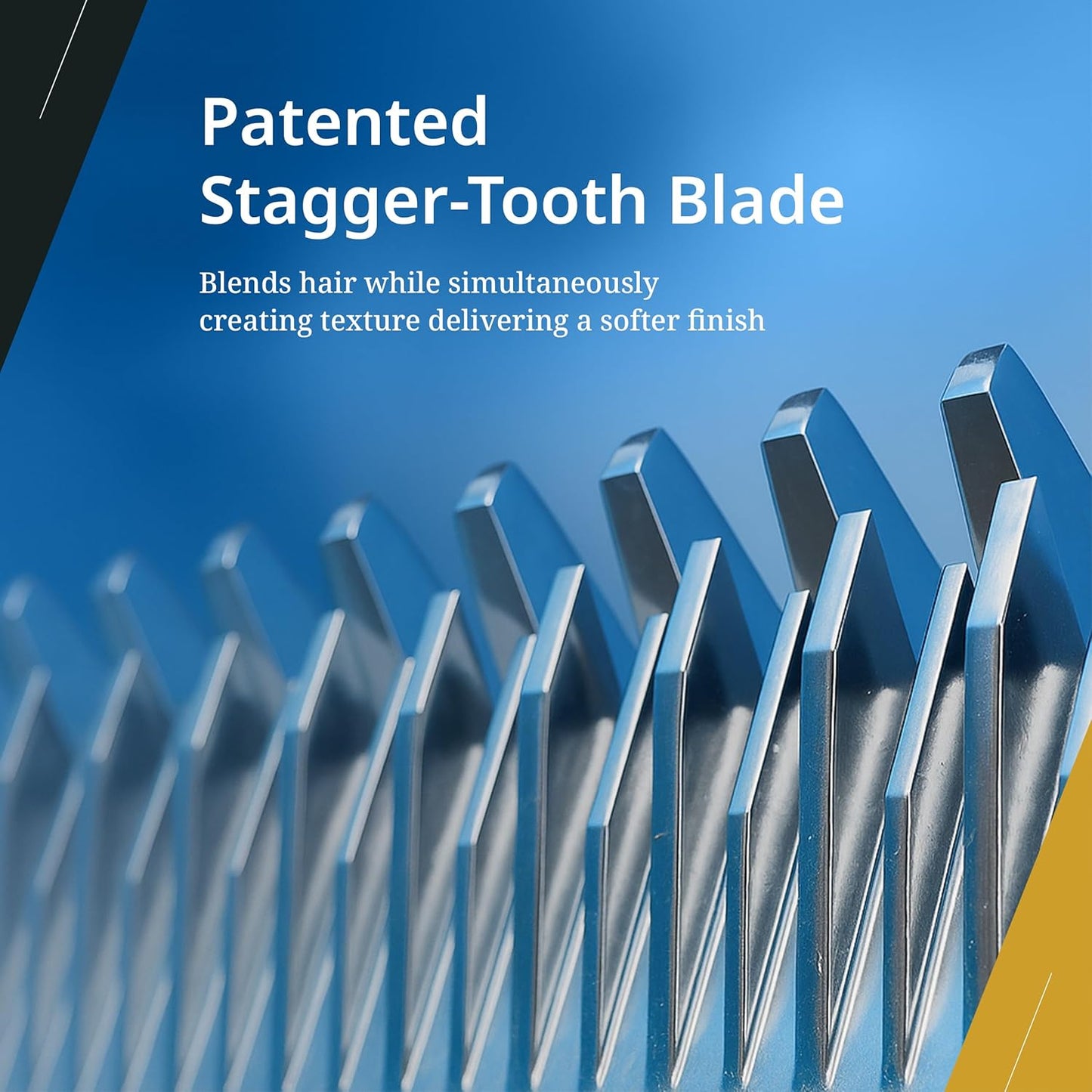 Wahl Professional Super Taper X Replacement Blade - Stagger-Tooth T-Blade STX Refill | Silver Finish