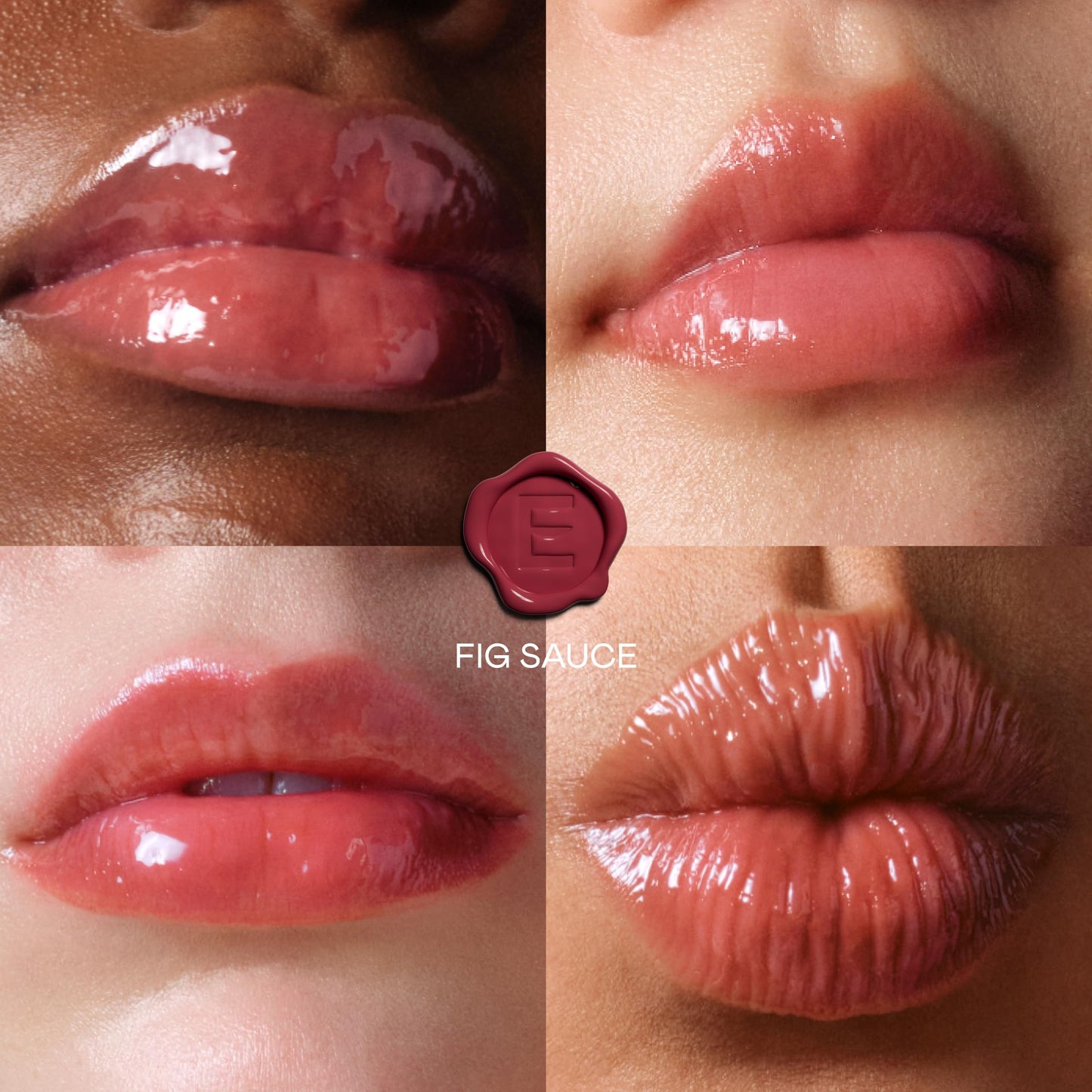 EADEM Le Chouchou Lip Softening Balm, Moisturizing Lip Gloss for Women, Lip Mask, Overnight Hydrating Luxury Lip Balm, 0.5 oz, Fig Sauce