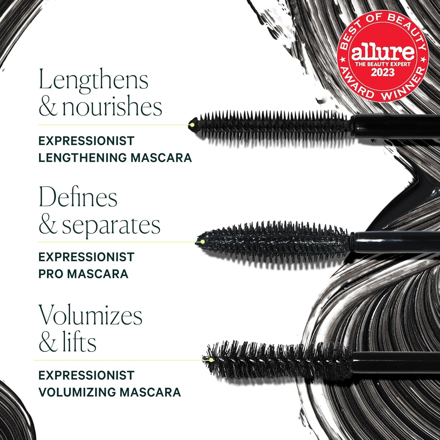 Well People Expressionist Lengthening Mascara - Nourished, Long Lashes | Vegan, Smudge-Resistant, Black