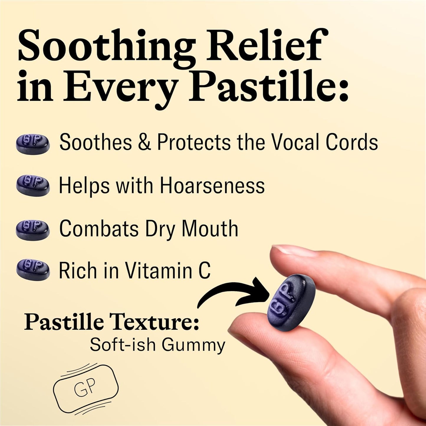 GRETHER'S Blackcurrant Pastilles - Sugar-Free Swiss Throat Lozenges for Dry Mouth Relief | 3.7 oz Gift for Singers