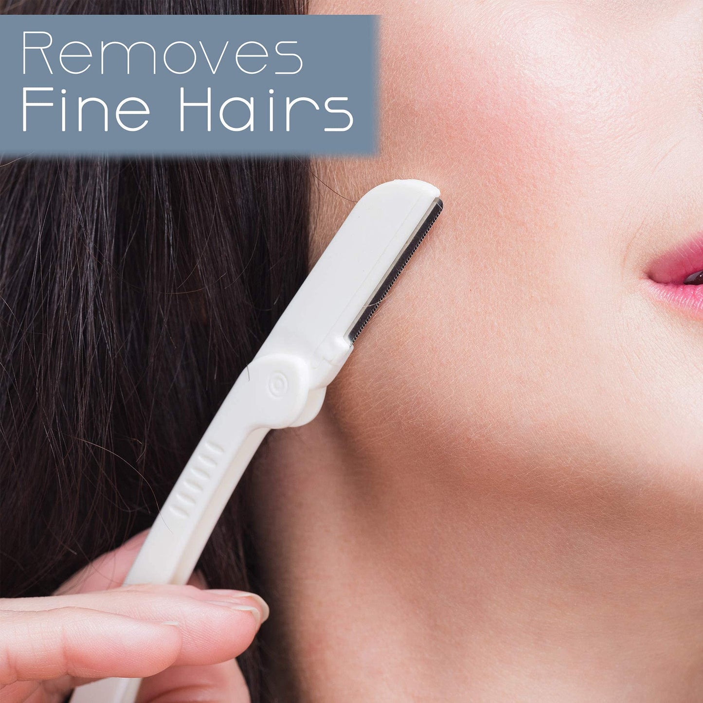 Dermaplaning Tool (15 Count) – Easy to Use Dermaplane Razor for Face – Facial Hair Removal for Women – Blade for Eyebrows and Peach Fuzz – Face Shavers for Women Help Exfoliate and Smooth the Skin