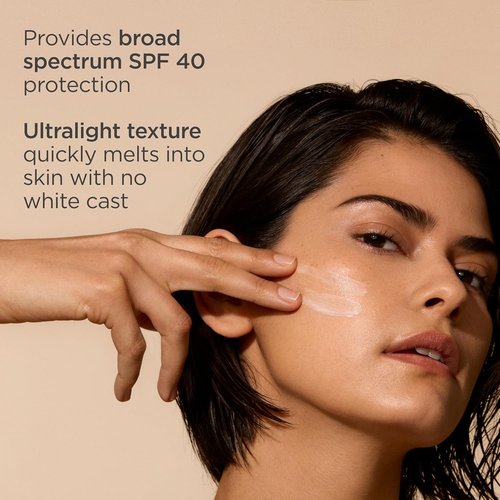 ISDIN Fusion Water MAGIC SPF 40 - Ultralight Face Sunscreen with Hyaluronic Acid & Vitamin E | 1.7 Fl Oz