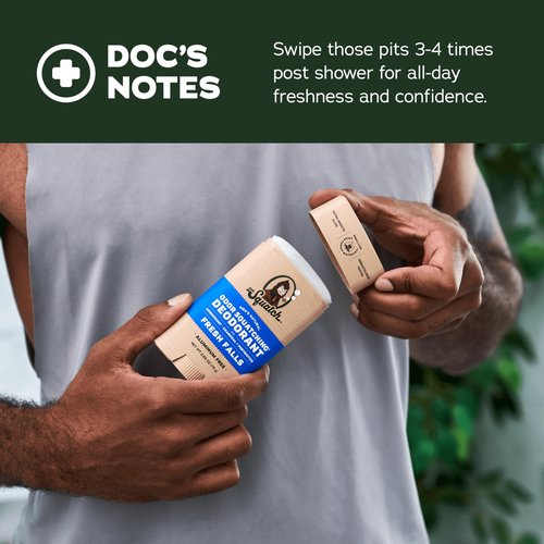 Dr. Squatch Natural Men’s Deodorant – Aluminum Free Natural Deodorant Men with Charcoal & Postbiotics for 72-Hour Odor Protection – Maverick Musk + Wood Barrel Bourbon, 2.65oz Stick (2-Pack)