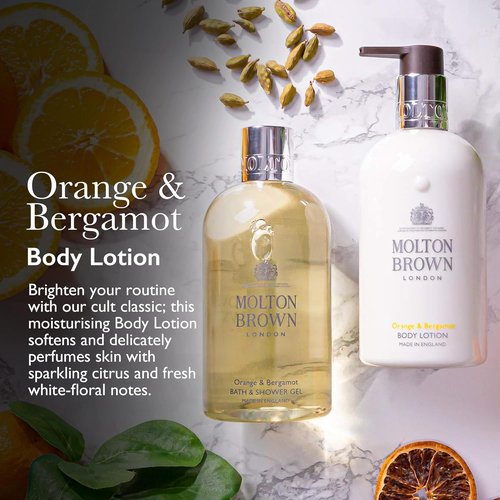 Molton Brown Bergamot Body Lotion - Hydrating Formula for Soft Skin | 10.1 Fl Oz