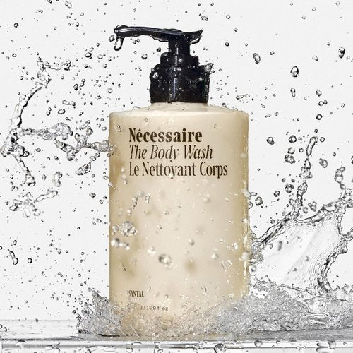 Nécessaire Body Wash - Santal Multi-Oil Shower Gel for Sensitive Skin | 500ml/16.9 fl oz