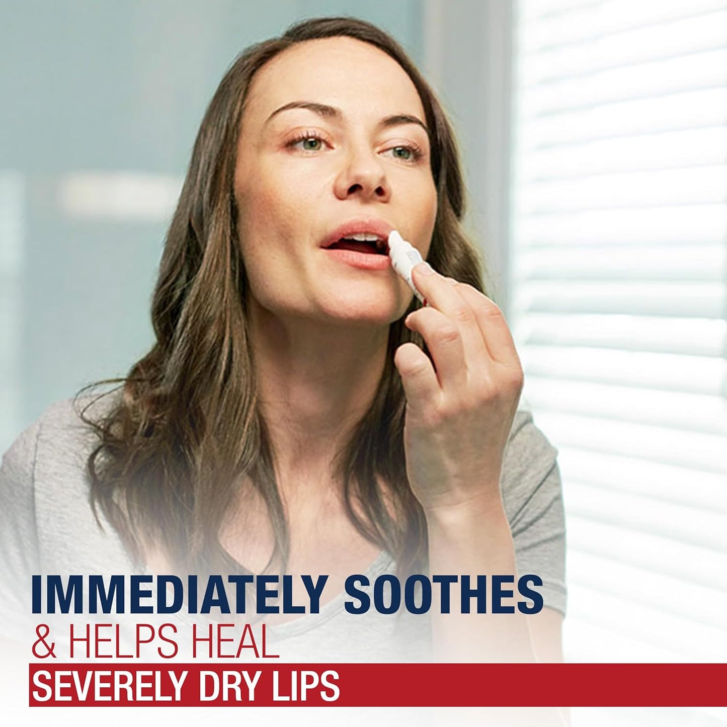 Aquaphor Lip Protectant & Sunscreen Ointment - Broad Spectrum SPF 30 - Soothes Chapped Lips - 0.35 fl. oz. Tube