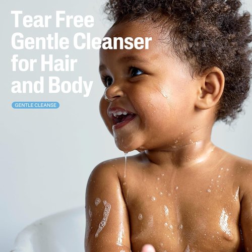 Cetaphil Baby Shampoo & Body Wash - Tear-Free, Hypoallergenic Formula with Organic Calendula | 7.8oz