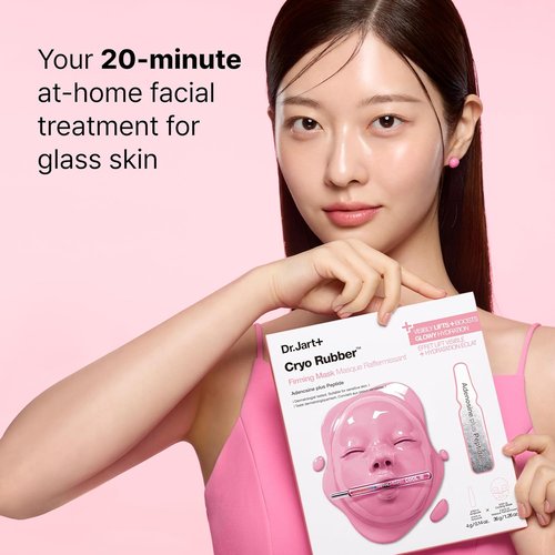 Dr.Jart+ Cryo Rubber Cooling Face Mask - Hydrating Serum Ampoule | Travel Size Korean Skin Care