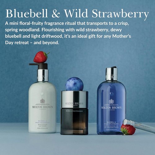 Molton Brown Body Lotion - Bluebell & Wild Strawberry Scent | 10 Fl. Oz. Hydrating Formula