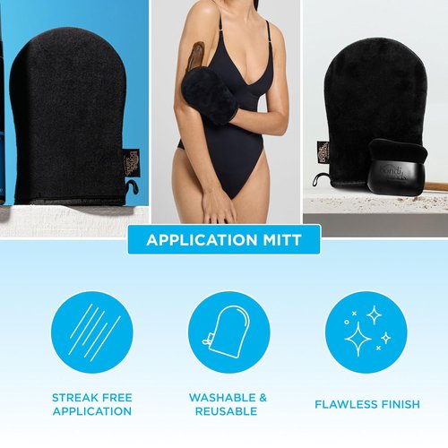 Bondi Sands Self-Tanning Mitt - Reusable Applicator Glove for Streak-Free, Natural Bronze | Includes 1 Mitt