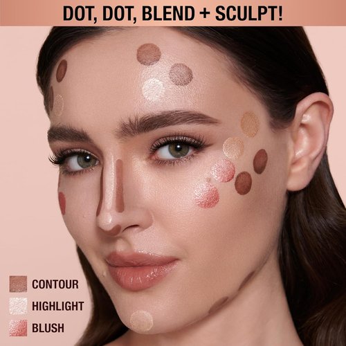 Charlotte Tilbury Hollywood Liquid Contour Wand - Easy Contour Stick & Liquid Bronzer for Natural Sculpting