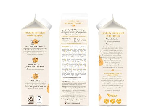 Babo Botanicals Nourishing Conditioner - Moisturizing Mango & Hibiscus Formula for Dry, Color-Treated Hair - Eco-Friendly & Vegan