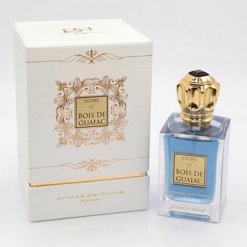 Prince Parfums Dubai - Bois De Guaiac Extrait de Parfum for Men - 3.4 Ounces | Luxurious Exotic Wood & Amber Fragrance