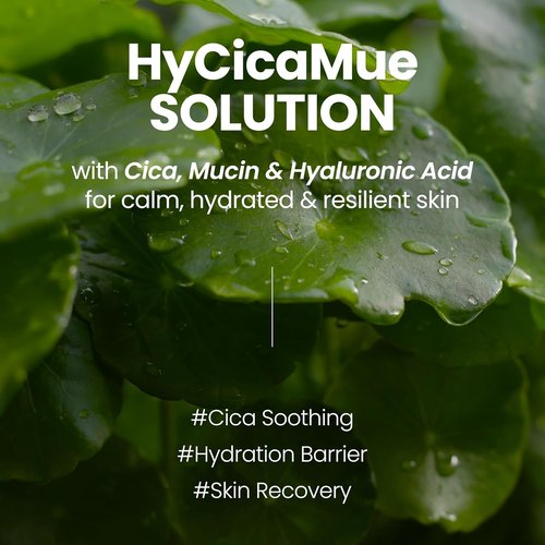 HyCicaMue Defence Cream - Soothing Barrier Repair Moisturizer with Cica & Hyaluronic Acid | Vegan Formula for Sensitive Skin, Sebum Control & Hydration | Korean Skincare