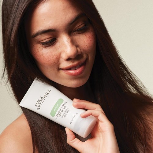 Paul Mitchell Straight Works Hair Gel - Smoothing Styler for Frizzy Hair | Adds Shine, 5.1 fl. oz
