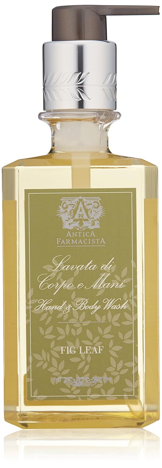 Antica Farmacista Hand & Body Wash - Luxury Hydrating Body Cleanser - Fig Leaf Scent, 10 fl oz