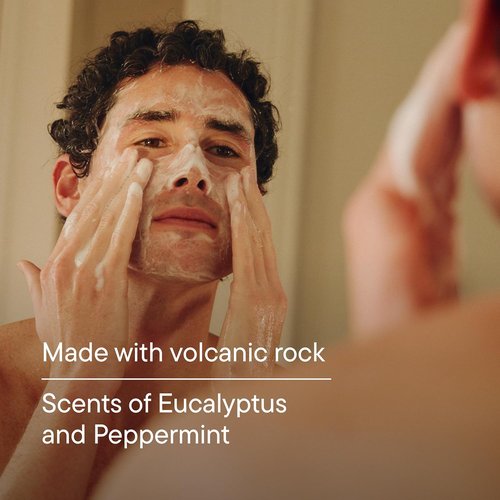 Harry's Exfoliating Face Wash for Men - Gentle Volcanic Rock Cleanser, 7.1 Fl. Oz | Travel-Friendly Essentials