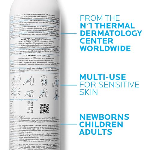 La Roche-Posay Thermal Spring Water | Hydrating Face Mist with Antioxidants for Soothing Skin