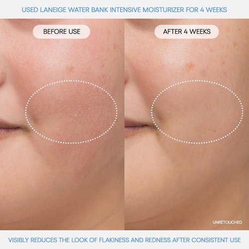 LANEIGE Water Bank Blue Hyaluronic Moisturizer - Hydrating Face Cream for Extra Dry Skin with Squalane & Peptide