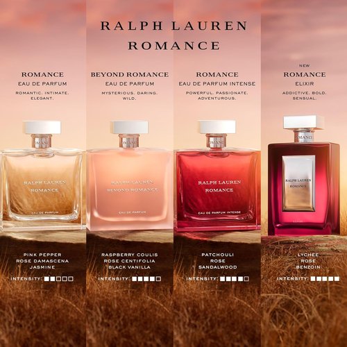 Ralph Lauren Fragrances - Romance Elixir Eau de Parfum - Women's Warm & Sweet Gourmand Perfume - Lychee, Rose & Benzoin