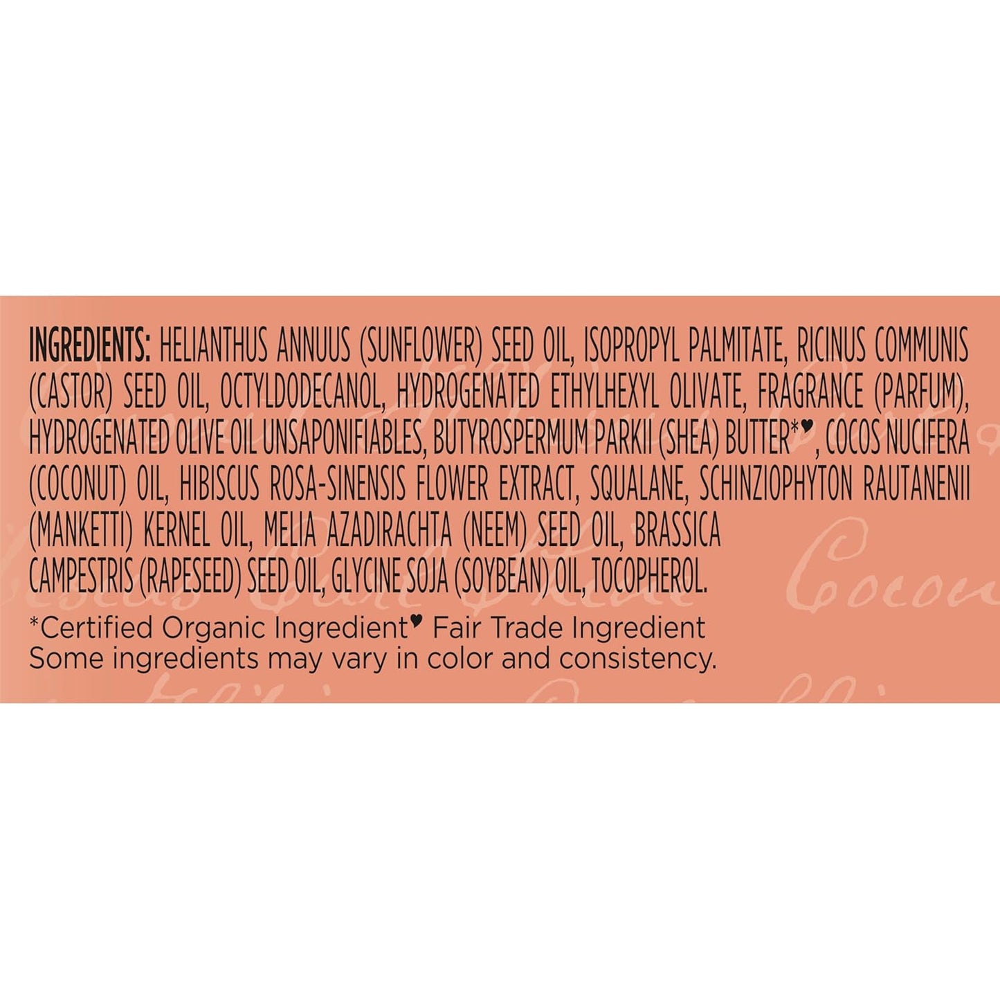 Shea Moisture Coconut & Hibiscus Smooth & Shine Oil - Softens & Hydrates Hair | 3.3 Fl Oz