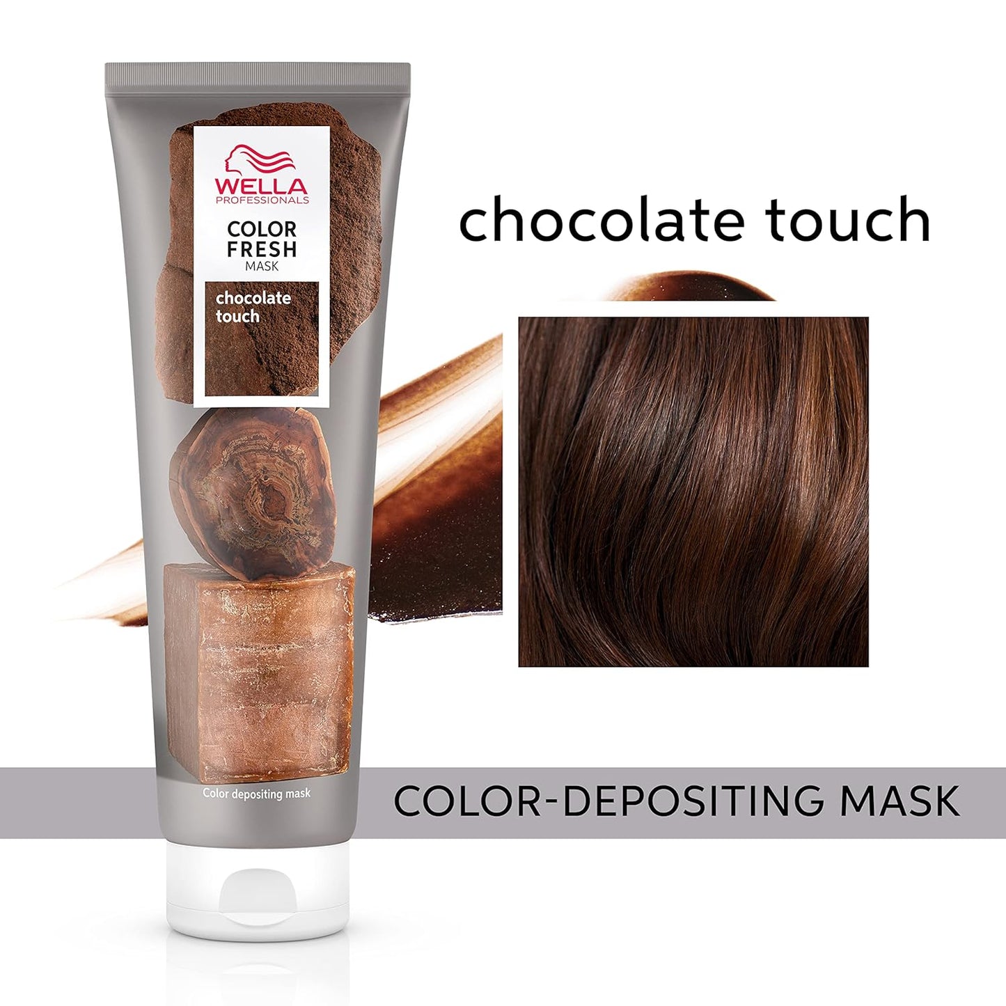 Wella Color Fresh Mask - Color-Depositing Hair Mask for Refreshed Salon Color | Vegan Avocado Oil | 5 Fl Oz
