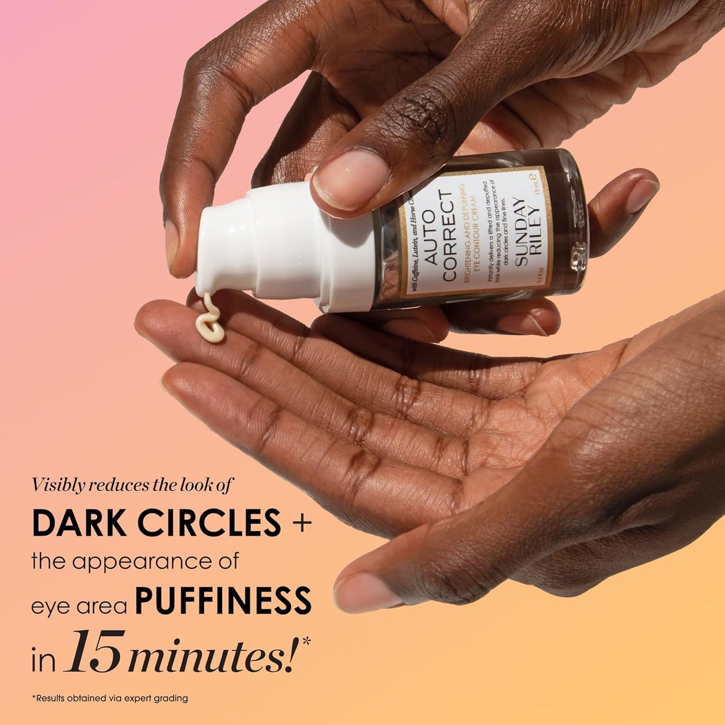 Sunday Riley Auto Correct Eye Cream - Brightening & Firming Formula for Youthful Eyes