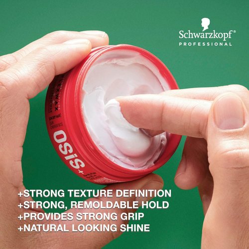 OSiS+ Flexwax - Ultra Strong Cream Wax for Creative Styling | Natural Shine Finish