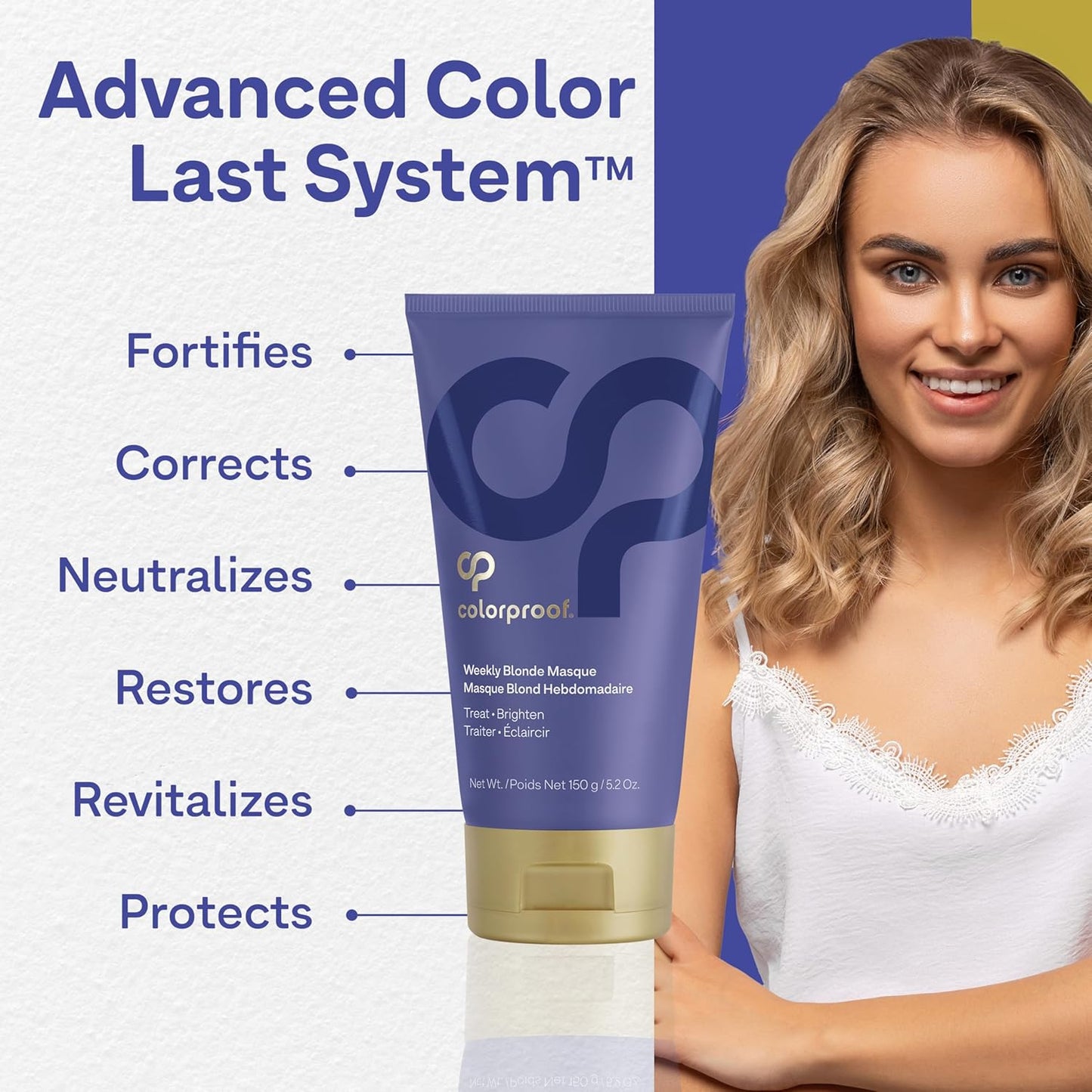 Skiennix Weekly Blonde Masque - Nourishing Hair Treatment for Radiant Blondes | 5.2 Oz
