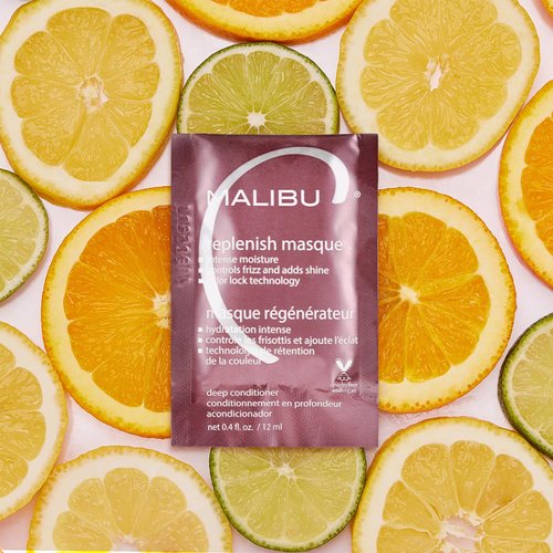 Malibu C Replenish Hair Masque - Ultra Hydrating Deep Conditioner for All Hair Types & Textures