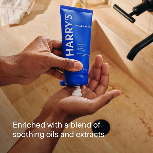 Harry's Shaving Cream for Men - Aloe & Eucalyptus Formula | 2 Pack, 6 oz - Conditions Skin & Softens Hair