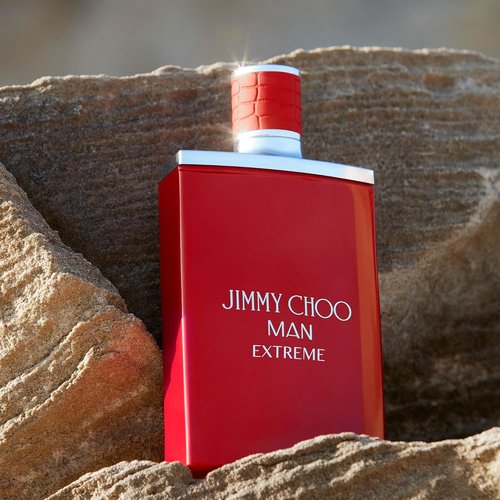 JIMMY CHOO - Man Extreme Eau de Parfum - Aromatic Men's Fragrance with Red Thyme & Tonka Bean - 3.3 oz