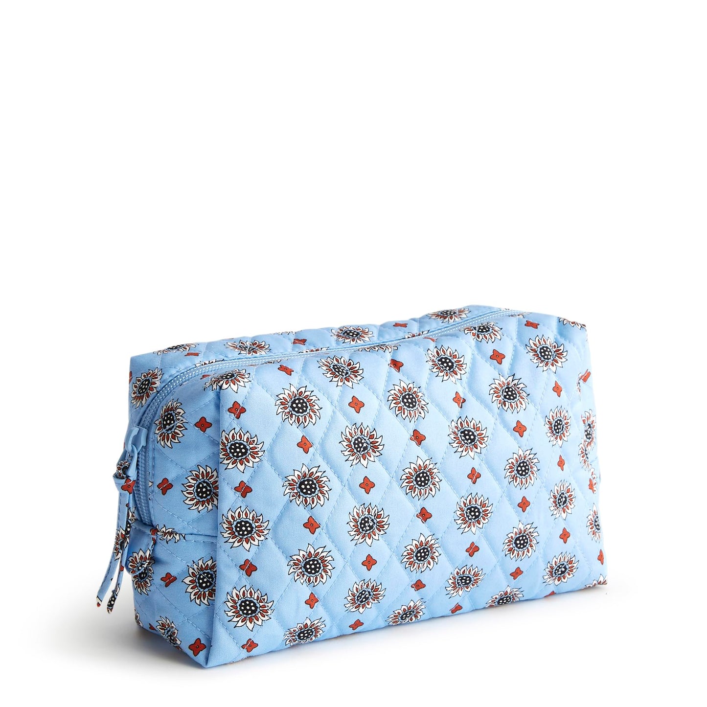 Vera Bradley Women's Cotton Medium Cosmetic, Marrakesh Geos, One Size