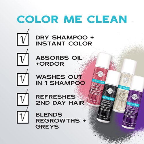 Keracolor Dry Shampoo - Color Me Clean Formula for Fresh, Clean Hair | 6 oz
