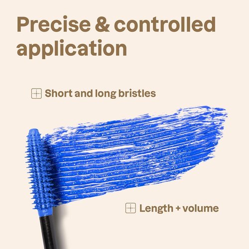 ATTITUDE Oceanly Mascara - EWG Verified Eye Lash Serum for Length & Volume | Vegan Beauty, Blue, 0.24 Oz