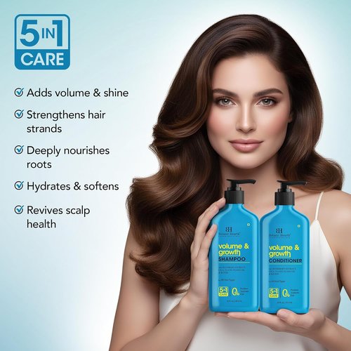 Botanic Hearth Volume & Growth Shampoo and Conditioner Set - Biotin & Rosemary, 16 fl oz Each | Sulfate & Paraben Free
