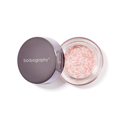 Bodyography Glitter Pigment Eye Shadow - Long-Lasting Shimmer | Vegan & Paraben-Free | Stratus (Champagne/Pink) 1.5g