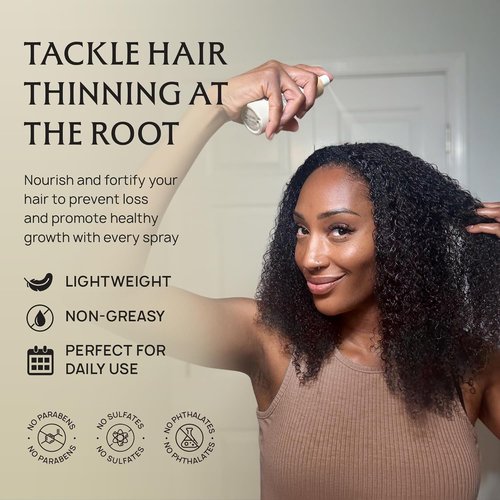 Lebanta Hair Growth Oil Spray - 100% Pure Ingredients for Thicker, Stronger Hair - 4.1 Fl Oz
