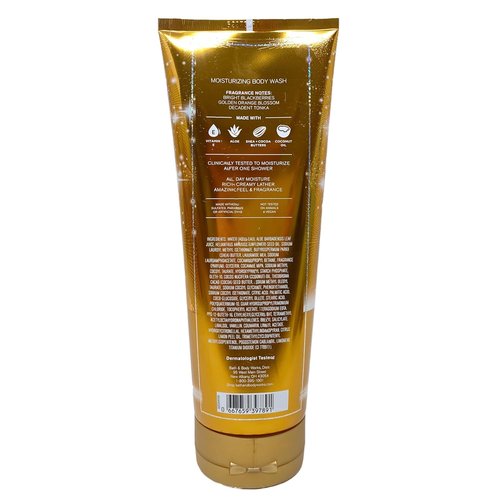 Bath & Body Works Touch of Gold Moisturizing Body Wash & Lotion Duo with Natural Oats Soap - Full Size