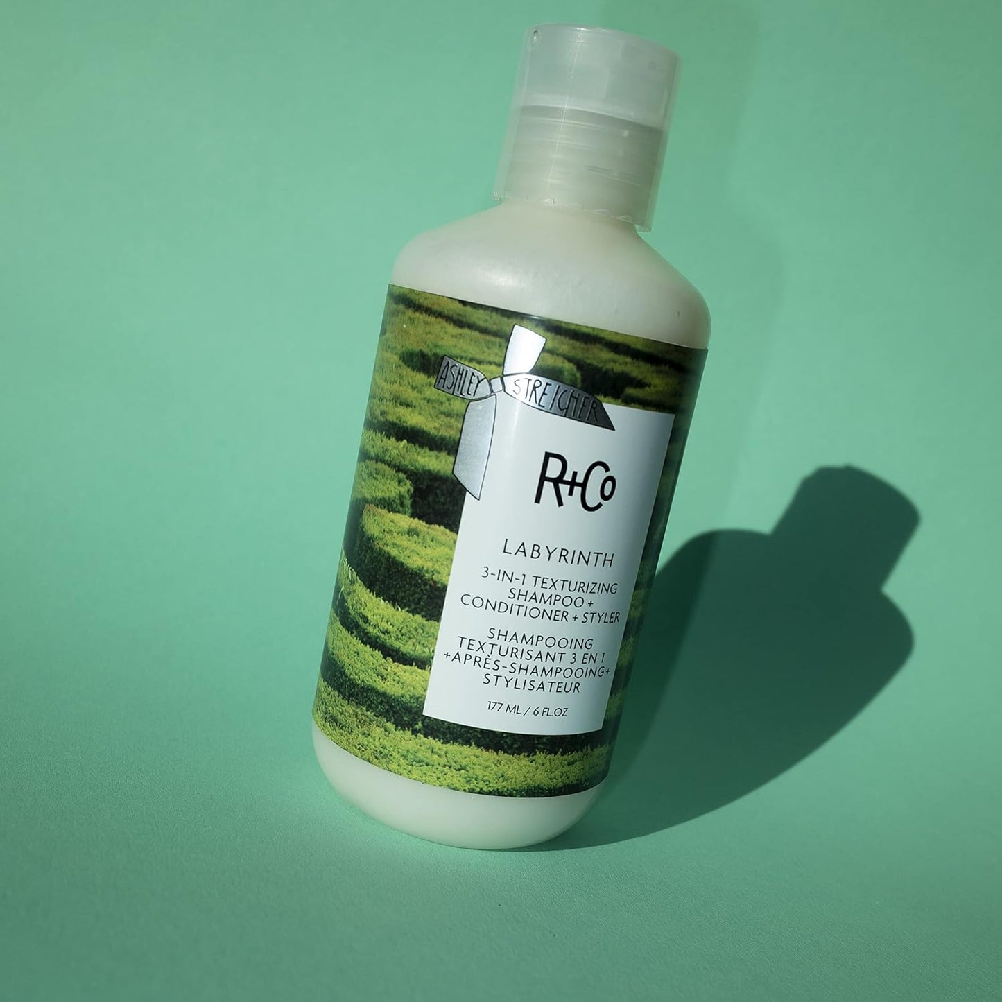 R+Co Labyrinth 3-in-1 Texturizing Shampoo, Conditioner & Styler – Cleanses, Adds Texture, Volume & Hydration – Builds Touchable, Piecey Volume for All Hair Types – Vegan & Cruelty-Free