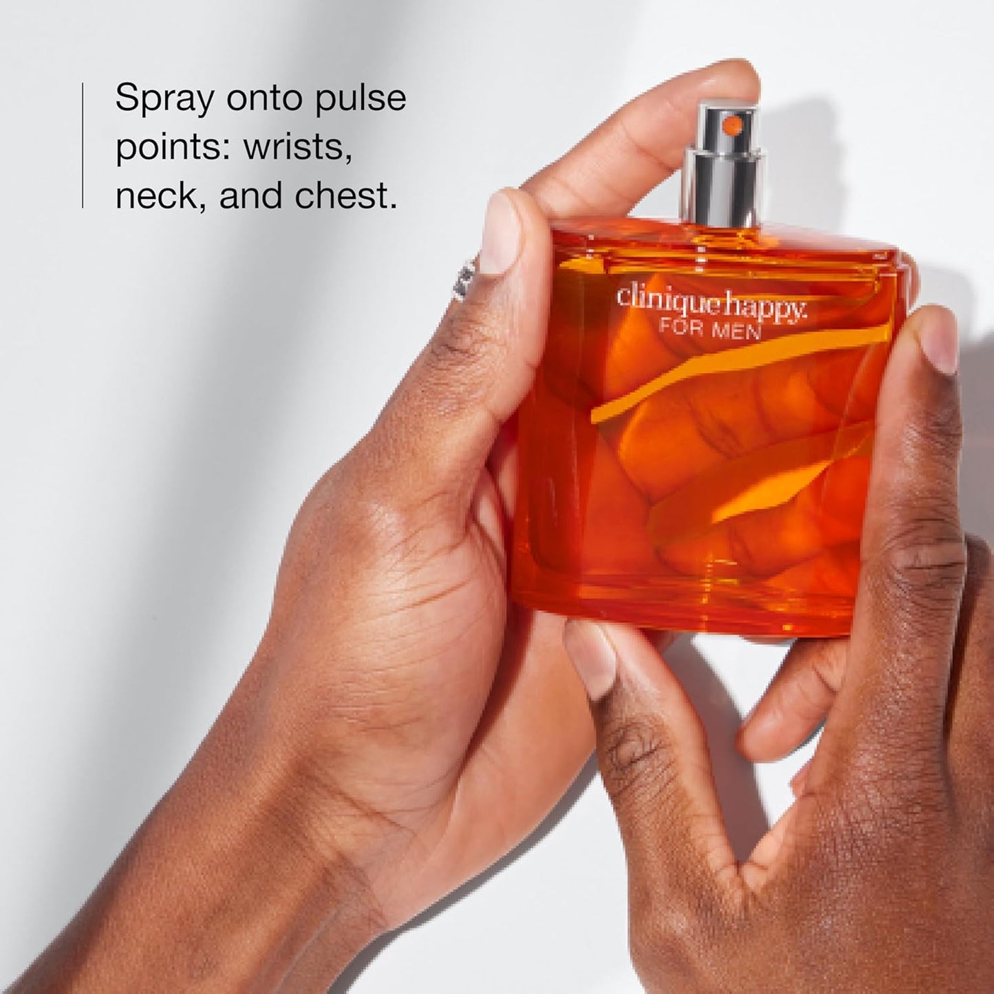 Clinique Happy For Men Cologne Spray - Energizing Kaffir Lime & Mandarin Notes | Fresh Fragrance for Men