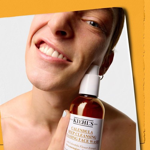 Kiehl's Calendula Deep Cleansing Face Wash - Soothing Formula for Balanced, Refreshing Skin | Paraben & Sulfate Free